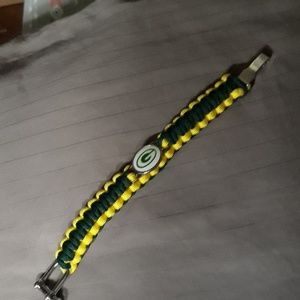 Greenbay Packers bracelet.
